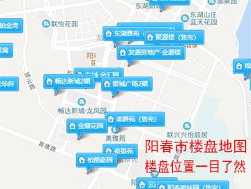 一手樓盤地圖